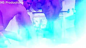 Luana Honey Devours Six Huge Cocks in Intense Anal