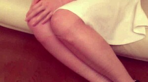 Eba Ryu performs high-speed handjob challenge; if you endure, she rewards with creampie in this detailed scene