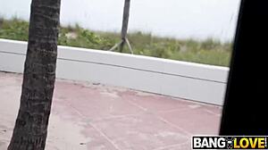 Victoria Liu takes big dick outdoors