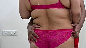 Bikini Girl Gives Husband Handjob