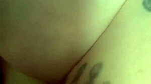 Goth Slut Drips Red Cum