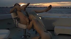 Vicci Valencorte and Bisexual Britni are having lesbian fun, they giggle