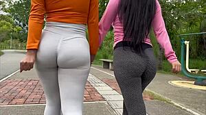 Stepsister and I try boyfriend's cock in our asses