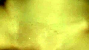 crazy sex in bedroom with big cock and full mouth of cum