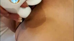 Teasing Myself With My Favorite Toy.