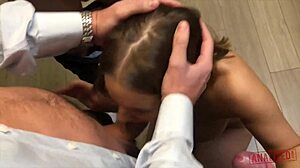 Hot Brunette Babe Amalia Gets Her Ass Fucked Hard And Covered In Cum