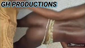 i'm watching this little african teen slut get her tight ass played with and twerk for daddy