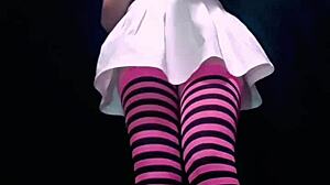 Bonneyuwu Drinks Her Own Urine from a Bottle in Homemade Video