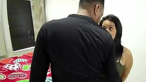 I teach my boss's stepdaughter a game after the party