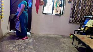 i bent over the horny desi college girl in the kitchen and fucked her doggystyle with my monster cock while she moaned dirty talk