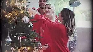 Bianca Burke and Alexis Tae in intense foster threesome with daddy and uncle.