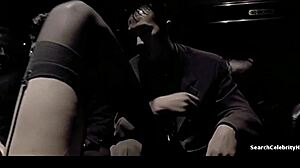 Alisha klass performs nude striptease at center of world