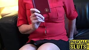 delectable milf meets maledom after introducing him in a casual chat