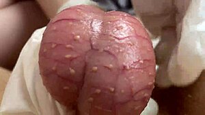 want an awesome ball massage from this russian teen in latex gloves pov?