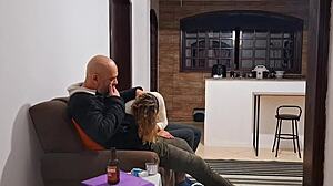 She didn't pay the rent and had to have sex with the collector to avoid being evicted