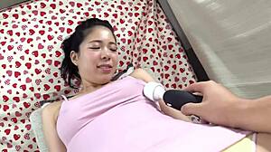 electric massager detox in see-through panties, leaking hell, expelling toxins from pussy, tingling, can't hold back, want cock part 8