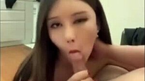 8asian shemale gets fucked bareback in hotel by european tourist