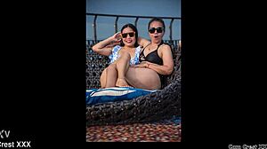 Pattaya Beach Road Ladyboys Offer Fun Massage Services