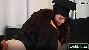 Stepfather And Stepdaughter Are Caught By Their Stepmother