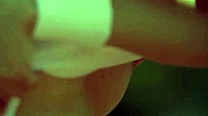 Kate Chromia feels excited stripping outdoors on the tennis court