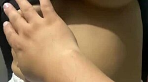 18 year old stepsister plays with my cock