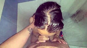 Recording girlfriend's hot shower sex secretly