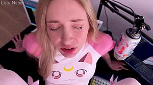 stepsister is engaged in webcam ill tell everyone about it