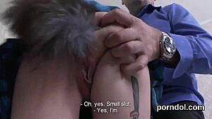 Sultry Bookworm Tempted And Reamed By Older Man