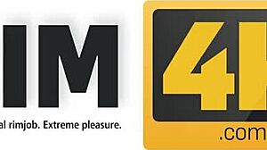 rim4k car mechanics anus tongued by sexy short-haired beauty