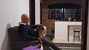 She didn't pay the rent and had to have sex with the collector to avoid being evicted