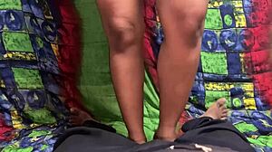 step sister gets fucked while playing with her brother in viral mms