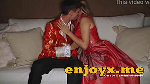 busty blonde loves sucking and deepthroating big cocks 😍 full hd