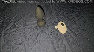 Latina girl seduces stepbrother then they play with her anus and tracrod anal plug