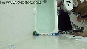 Candy Cruise bathtub POV blowjob with deepthroat gagging