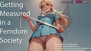 Getting Measured In The Femdom Society Chastity Audio Story