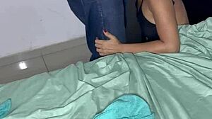 belinha gives pussy and gets cum inside