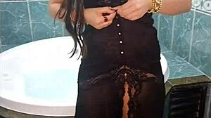 Anal Plug In Hydro Massage Chair!