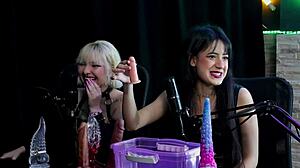 Nath wolowski shows sexual toys and tattoo