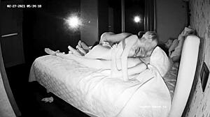 Two guest girls make group hardcore action with young 18+ males