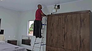 Seduce the internet nerd, shake ass on his cock until he cums before pounding my ass, but fire continues as he rides my ass giving creamy orgasm