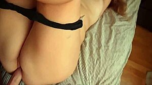 Lucky guy fucks curvy girl and creampies her tight beautiful pussy.