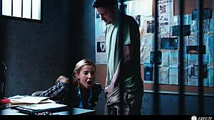 detective agatha vega face fucked while the time is frozen - slutty latina cum in mouth freeze fetish