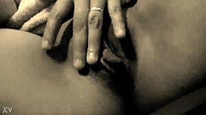 Latina wife enjoys group watching her pussy in swingers fun