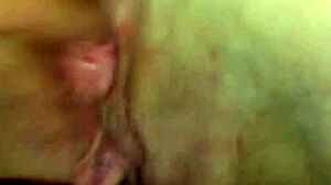 close up squirt from penny in pov