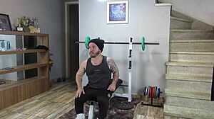 i shake my big ass in forbidden gym fun with weights and mats