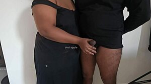 A secret handjob gets caught during an Indian massage session.