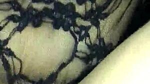 Intensely fuck my girlfriend's ass while she wears that butt plug.