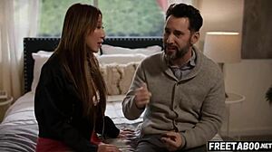 Nicole Doshi Doesn't Hesitate To Ride Her Bf's Brother's Huge Cock Behind His Back - Full Movie On Freetaboo.Net