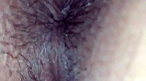 Cumming For Open Ass Of Hot Young Brunette Slut