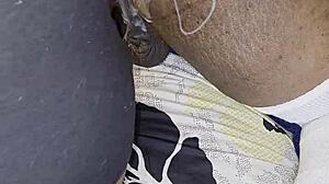 abw fucks shit outta husband with anal toys and cum covered humiliation